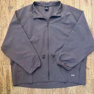 Under Armour Full Zip Women’s Lightweight Jacket. Size M. Mauve Color. Athletic